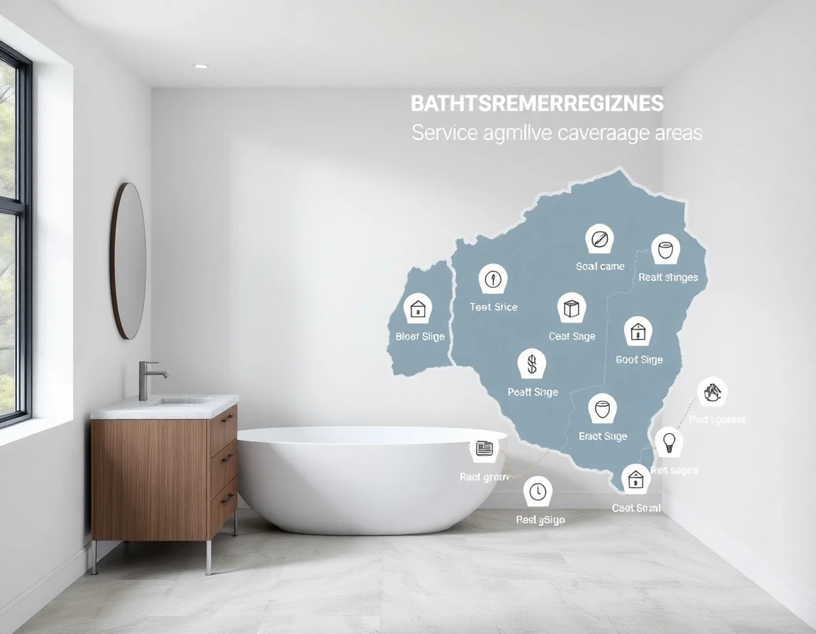 Bathroom Remodeling Service Areas Map